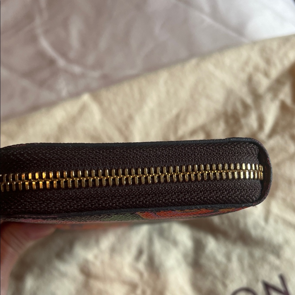 ✨Louis Vuitton Floral Wallet - Brown and Pink✨ - Picture 9 of 16